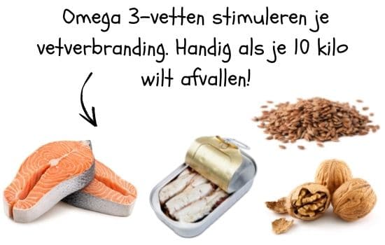 eet voldoende omega 3 vetten als 10 kilo afvallen je doel is