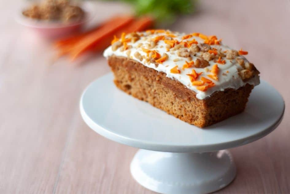 deze gezonde carrotcake is een koolhydraatarme cake