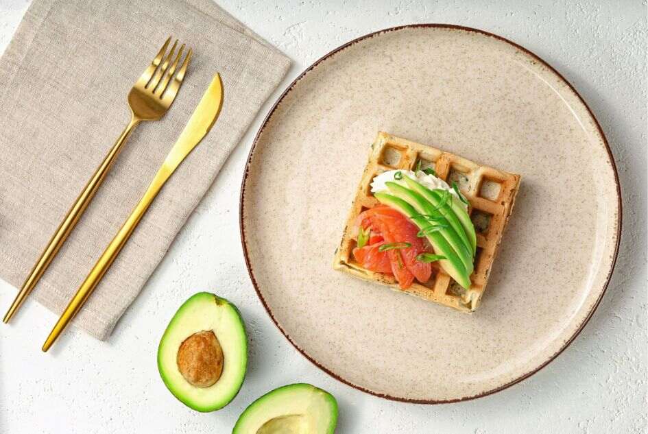 recept hartige wafels gezond en koolhydraatarm