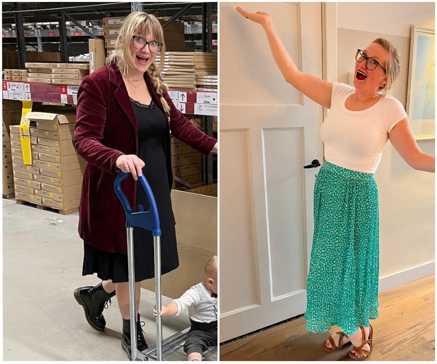 tina is 20 kilo afgevallen en laat haar resultaat zien