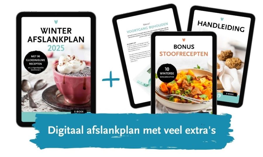 winter afslankplan is een digitaal afslankplan met veel extra's